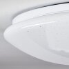 Brighton Taklampa LED Vit, 1-ljuskällor, Fjärrkontroll, Färgväxlare