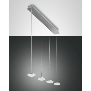 Fabas Luce Hale Pendelbelysning LED Aluminium, 4-ljuskällor