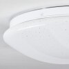 Brighton Taklampa LED Vit, 1-ljuskällor, Fjärrkontroll, Färgväxlare