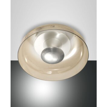 Fabas Luce Vintage Taklampa LED Aluminium, Vit, 1-ljuskällor