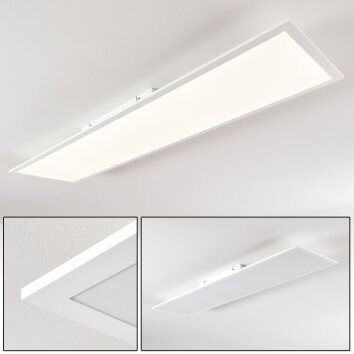 Antria Taklampa, Panel LED Vit, 1-ljuskällor