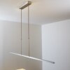 Skeldon Pendellampa, Pendelbelysning LED Aluminium, Nickel matt, 1-ljuskällor