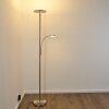 Veteli strålkastare, Golvlampa LED Krom, Nickel matt, 2-ljuskällor