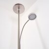 Veteli strålkastare, Golvlampa LED Krom, Nickel matt, 2-ljuskällor