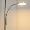 Veteli strålkastare, Golvlampa LED Krom, Nickel matt, 2-ljuskällor