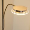 Veteli strålkastare, Golvlampa LED Krom, Nickel matt, 2-ljuskällor