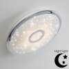 Jamton Taklampa LED Krom, 1-ljuskällor, Fjärrkontroll