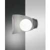 Fabas Luce Adria Vägglampa LED Silver, 1-ljuskällor