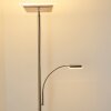 Veteli strålkastare, Golvlampa LED Krom, Nickel matt, 2-ljuskällor