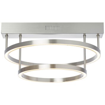 Brilliant Tunar Taklampa LED Nickel matt, 1-ljuskällor