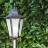 Hongkong Golvlampa, gångvägslampa Svart, 1-ljuskällor