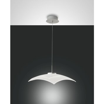 Fabas Luce Desus Pendelbelysning LED Nickel matt, 1-ljuskällor