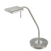 Trio BERGAMO Bordslampa LED Nickel matt, 1-ljuskällor