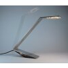 Tecnolumen Flad Bordslampa LED Grått, Silver, 1-ljuskällor