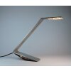 Tecnolumen Flad Bordslampa LED Grått, Silver, 1-ljuskällor