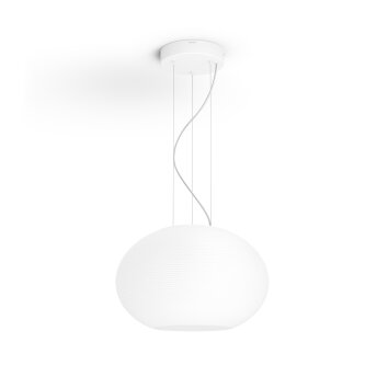 Philips Lampor Flourish Pendelbelysning LED Vit, 1-ljuskällor, Färgväxlare