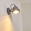 Butikon Vägglampa, Läslampa Grått, 1-ljuskällor