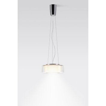 Serien Lighting CURLING Pendellampa LED Aluminium, 1-ljuskällor