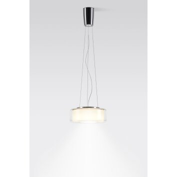 Serien Lighting CURLING Pendellampa LED Aluminium, 1-ljuskällor