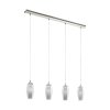 Eglo FARSALA Pendellampa LED Nickel matt, 4-ljuskällor