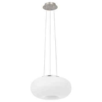 Eglo Lampor OPTICA-C Pendellampa LED Nickel matt, 1-ljuskällor, Färgväxlare