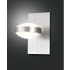 Fabas Luce Mill Vägglampa LED Nickel matt, 1-ljuskällor