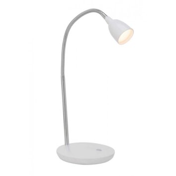 Brilliant Lampor Anthony Bordslampa LED Vit, 1-ljuskällor