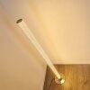 Pipe Golvlampa LED Nickel matt, 1-ljuskällor, Fjärrkontroll, Färgväxlare