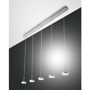 Fabas Luce Dunk Pendellampa, Pendelbelysning LED Aluminium, 5-ljuskällor