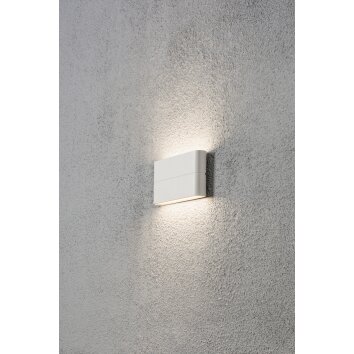 Konstsmide Lampor Chieri Vägglampa LED Vit, 2-ljuskällor