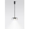 Serien Lighting CURLING Pendellampa LED Aluminium, Krom, 1-ljuskällor