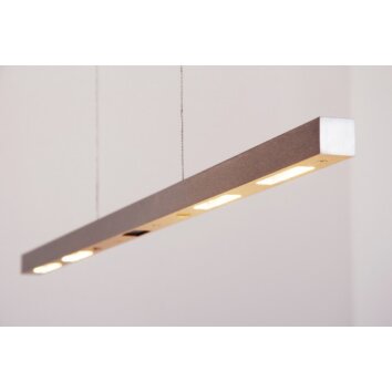 Casablanca Helios Pendellampa, Pendelbelysning LED Aluminium, 1-ljuskällor