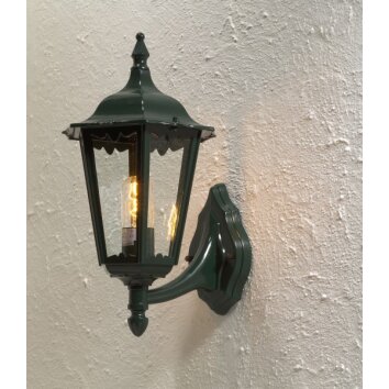 Konstsmide Lampor Firenze Vägglampa Grön, 1-ljuskällor