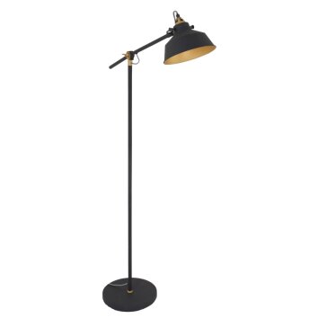 Steinhauer Mexlite Golvlampa, Golvlampa Svart, 1-ljuskällor