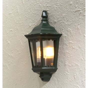 Konstsmide Lampor Firenze Vägglampa Grön, 1-ljuskällor