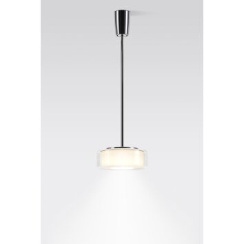 Serien Lighting CURLING Pendellampa Aluminium, 1-ljuskällor