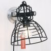 Steinhauer mini Vägglampa Svart, 1-ljuskällor