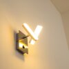 Leuchten Direkt Sakami Vägglampa LED Nickel matt, 2-ljuskällor