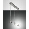 Fabas Luce Delta Pendellampa, Pendelbelysning LED Aluminium, 3-ljuskällor