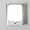 Kimola Vägglampa LED Nickel matt, 1-ljuskällor, Rörelsedetektor