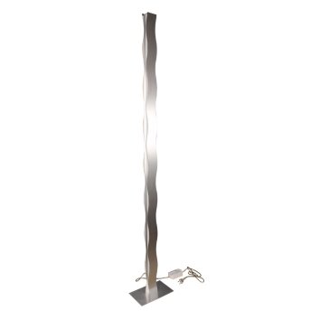 Lutec Lampor WAVE Golvlampa Nickel matt, 3-ljuskällor