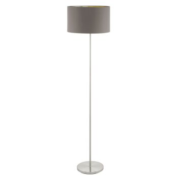 Eglo MASERLO Golvlampa Nickel matt, 1-ljuskällor