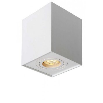 Lucide TUBE Taklampa, Downlight Vit, 1-ljuskällor