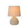 Lucide RAMZI Bordslampa Beige, 1-ljuskällor