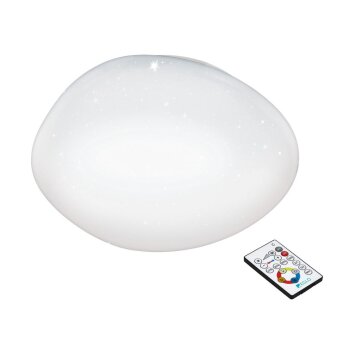 Eglo SILERAS-A Taklampa LED Vit, 1-ljuskällor, Fjärrkontroll