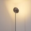 Mjoelby strålkastare, Golvlampa LED Nickel matt, 1-ljuskällor