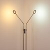 Gulkana Golvlampa LED Nickel matt, 2-ljuskällor