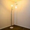 Reality RENNES Golvlampa LED Krom, 5-ljuskällor