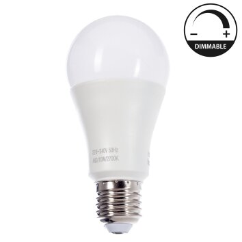 E27 LED 10 Watt varmvit dimbar 800 Lumen