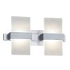 Trio Lampor PLATON Vägglampa LED Aluminium, 2-ljuskällor